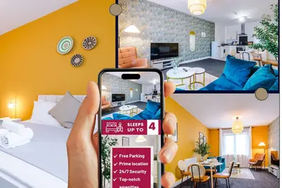 Image de 1br Rental with Stylish Design, Great Location, and Free Parking\n