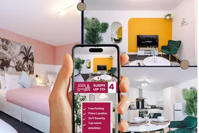 Image de Modern Comfort for 4 Guests - Free Parking\n