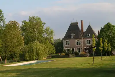 Image de La vie de château avec Piscine chauffée, à 1h30 de Paris-12p