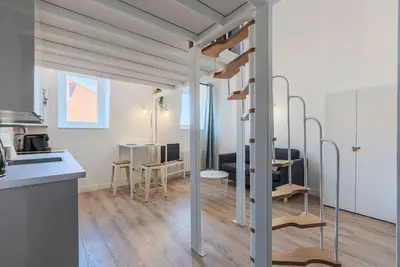 Image de Appartement 1 chambre en duplex, avec parking