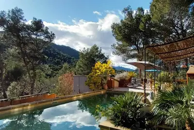 Image de Maison familiale, piscine au calme, sans vis à vis en pleine nature