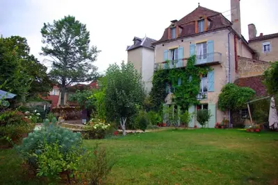 Image de Maison de vacances 'Le Tonnelier' avec piscine
