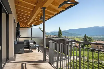 Image de Appartement 'Bacchushof Chardonnay' avec vue sur les montagnes, Wi-Fi et climatisation
