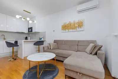 Appartement d'une chambre avec le balcon Zagreb (A-22577-a)
