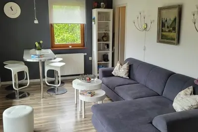 Image de Ferienhaus 26-f mit Sonnenterrasse und Hobbykeller - Ferienhäuser im Feriendorf Weissensee im Allgäu