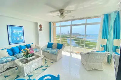 Image de Lagunasol sea view of the and lagoon