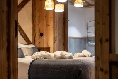 Image de Chalet, wifi, à 200m des pistes de ski, vue montagne, sauna, terrasse, balcon