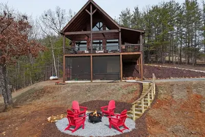Image de The Lazy K - View, hot tub, fire pit, games