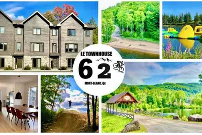 Le Townhouse 62 - New modern ski-in/ski-out just steps from beach and lake!