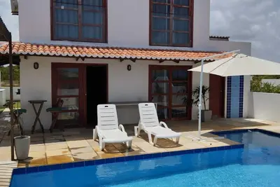 Image de Casa, piscina, 3 Suítes, arcondicionado, Vista pra Praia, Lado Farol do Calcanhar