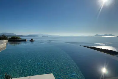 Image de Villa Kelidonia Sivota une des plus belle vue mer de l Ile de Lefkada