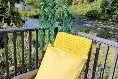 The Hive on the river bank