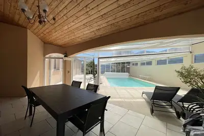 Image de Villa 11 Pers à Vallon-Pont-d'Arc - Piscine Privée, 5 Ch, Jardin, Proche Centre