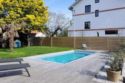 Image de Anglet 5 cantons Maison avec piscine plages à 5mn