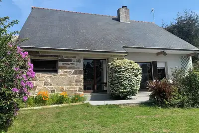 Grande maison, 5 chambres, à Combrit, 7 min des plages Ste Marine et l'Ile-Tudy
