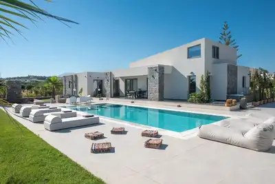 Image de Maison de vacances Chersonissos pour 1 - 10 personnes avec 5 chambres Ă coucher - Maison de vacances