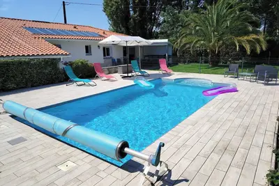 Image de Belle maison tout confort avec piscine, proche de Capbreton et d'Hossegor
