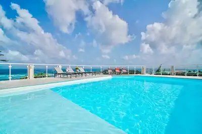 Image de V5 entre ciel et mer, vue féerique des Caraïbes