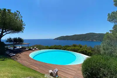Image de Villa Acquarilli is the most exclusive location on Elba Island.