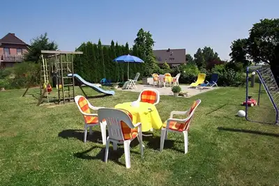 Image de Appartement \"Zur Eule - Uhu\" avec jardin partagé et Wi-Fi