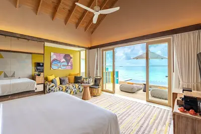 Image de Hard Rock Maldives, Diamond Overwater Pool Villa, Lagoon Access, Pool