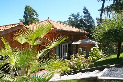 Image de Merveilleux chalet avec jardin idyllique - idéalement situé à deux pas du bassin
