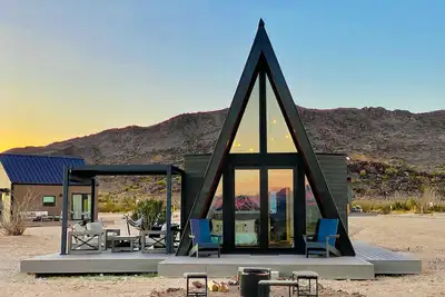Image de Stardust Big Bend Luxury A-Frame#1 with a fab view