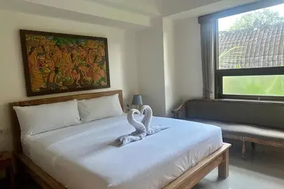 Image de Deluxe Double Room at Mandala Home Stay\n5 minutes to the ubud centre by walking