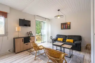Appartement 'Appart Face À La Plage' avec terrasse privée et Wi-Fi