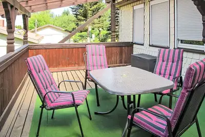 Image de Confortable appartement dans une maison de vacances pour 4 personnes avec Wifi, Tv, patio et parking