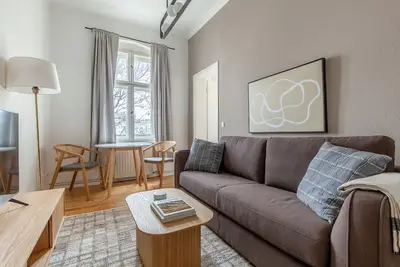 Image de Impeccable Friedrichshain 1br, Fully Furnished & Equipped, by Blueground