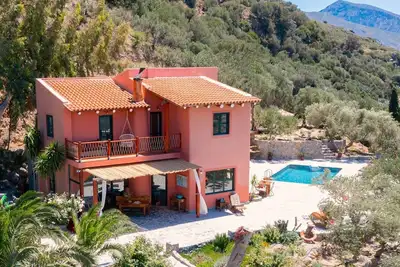 Image de Villa \"asomatos\" Kreta, Südküste, Plakias, Preveli mit Atemberaubender Aussicht