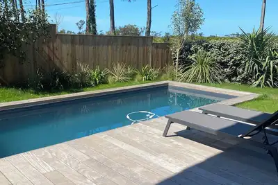 Image de Villa d'exception plages et forêt, piscine, 2 suites parentales et 2 chambres