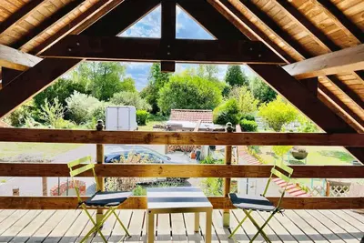 Image de Homerez - Chalet espace détente à Favières avec vue sur jardin