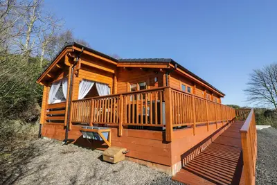 Image de Little Lodge, pet friendly, with hot tub in Glenluce