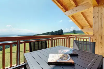 Image de Appartement 'Moserhof Wohnung Lavendel' avec vue sur les montagnes, balcon et Wi-Fi