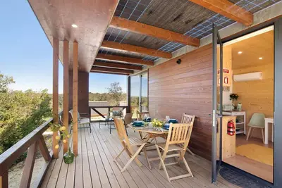 Image de Chalet 'Villa Das Alfarrobas Eco Lodge' avec piscine partagée, Wi-Fi et climatisation