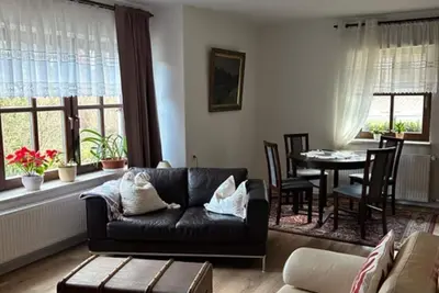 Image de Maison de vacances \"Waldeck\" avec vue sur les montagnes, terrasse privée et Wi-Fi