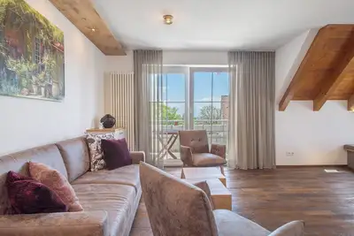 Image de Appartement \"Wohnung Elstar\" avec terrasse partagée, jardin partagé et Wi-Fi