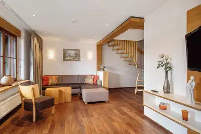Image de Appartement 'Wohnung Alte Laube' avec terrasse partagée, jardin partagé et Wi-Fi