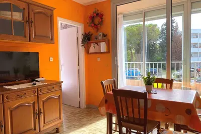 Image de Appartement T2 avec loggia, proche centre et étang de Thau - calme, équipé, 34540 Balaruc-les-Bains