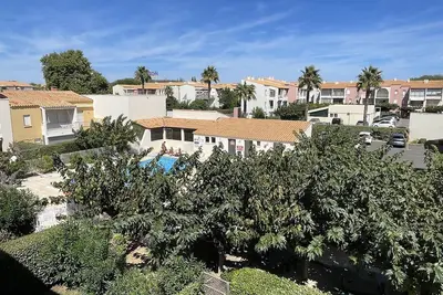 Image de Appartement 4 pers, piscine, parking, climatisé, proche plage, salle de sport et commodités