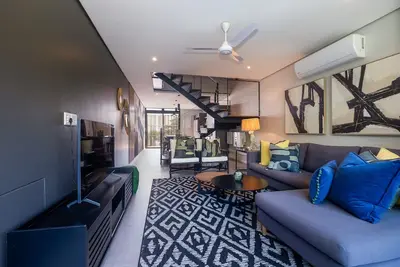 Image de Lush Coastal Condo in a forest estate in Sheffield Beach Durban, South Africa.
