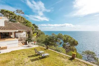 Les Teulades - villa avec vue imprenable sur la mer à Tamariu-Costa Brava
