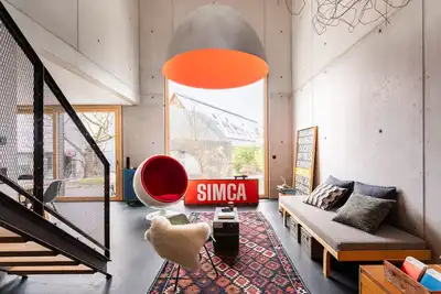 Image de Cozy Art House for families and friends, urban, 150 sq with garden