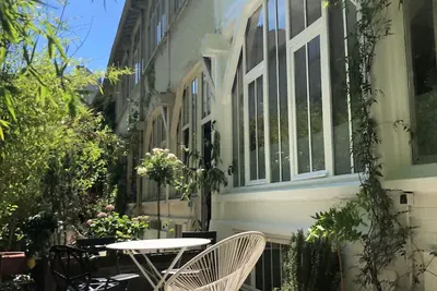 Image de Loft et terrasse au coeur de Paris, espace lumière et calme!