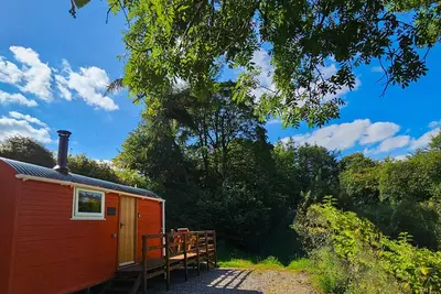 Image de Red Kite At Wild Valley Huts, pet friendly in Llanrhaeadr-Ym-Mochnant