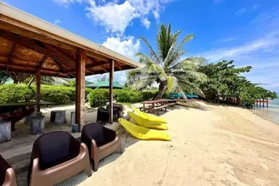 Image de Maison TuiMatai, plage blanc privé vue sur Tahiti