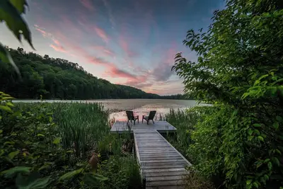 Image de FAMiLiA - Lakefront spa\/nature\/near Mont Tremblant