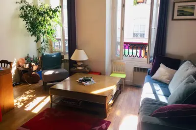 Image de Appartement ensoleillé sur le canal, 1re étage, bien placé, 4 à 5 personnes